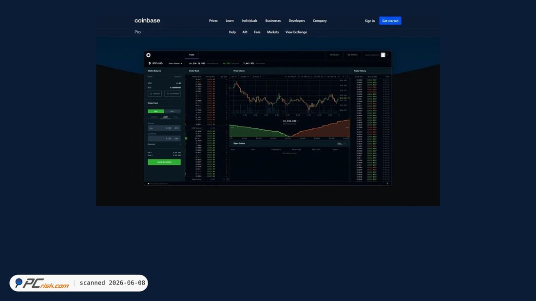 Screenshot di pro_coinbaslogin-io.godaddysites.com