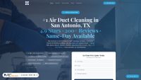 professionalairductcleaningtx.com screenshot