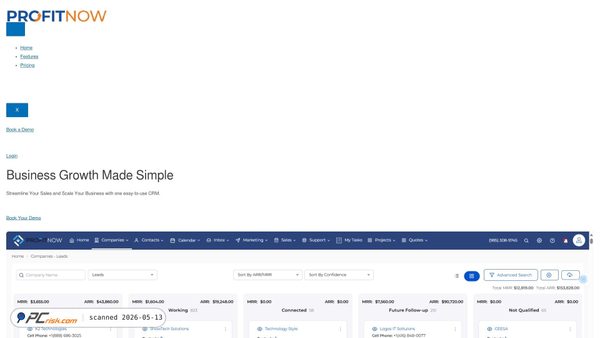 profitnow.io screenshot