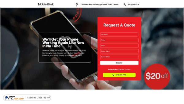 progress.mbklinik.com screenshot