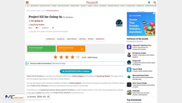 project-igi.en.filerox.com screenshot
