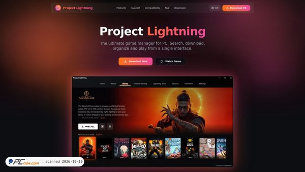 project-lightning-web.vercel.app Screenshot
