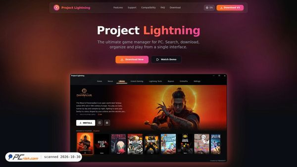 project-lightning-web.vercel.app Screenshot