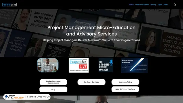 projectbites.com screenshot