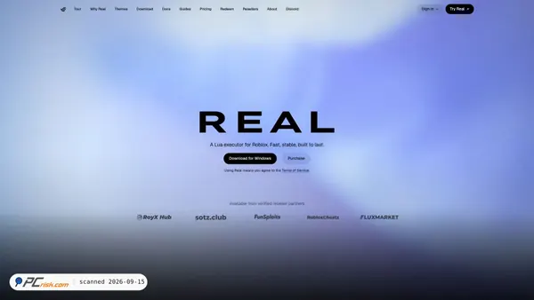 Screenshot di projectreal.gg