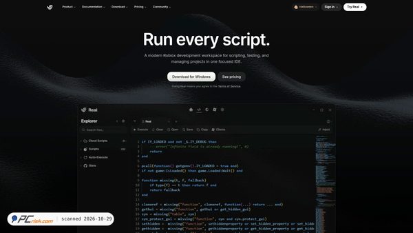 Screenshot di projectreal.gg