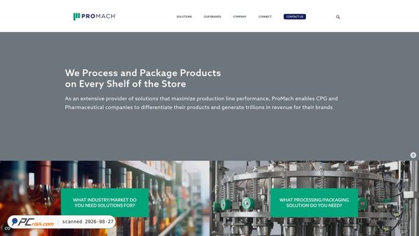 Screenshot di promachbuilt.com