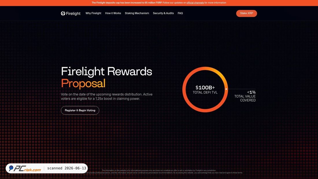 Screenshot di proposal-firelightfoundation.com