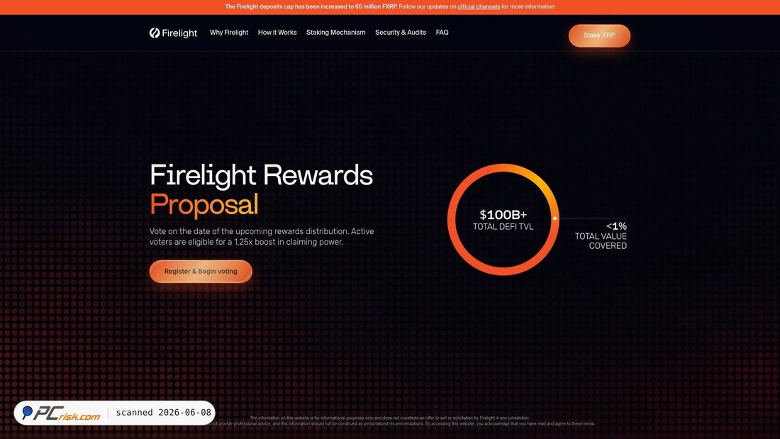 Screenshot von proposals-firelightfoundation.com