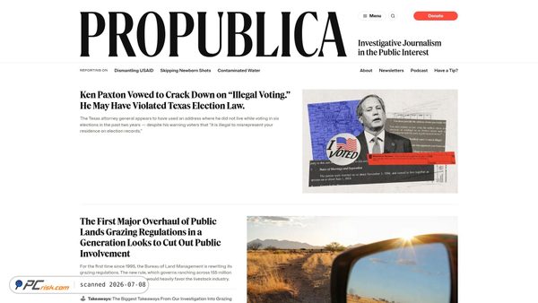 propublica.org screenshot