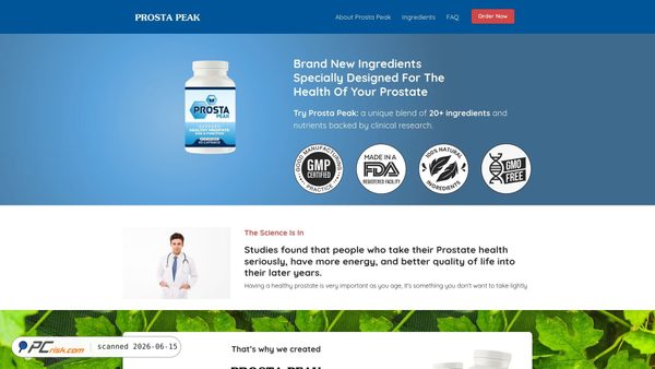 prostapeak.com screenshot