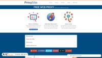 proxysite.com screenshot