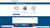 proxysite.com Screenshot