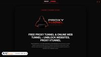 Zrzut ekranu proxytunnel.online