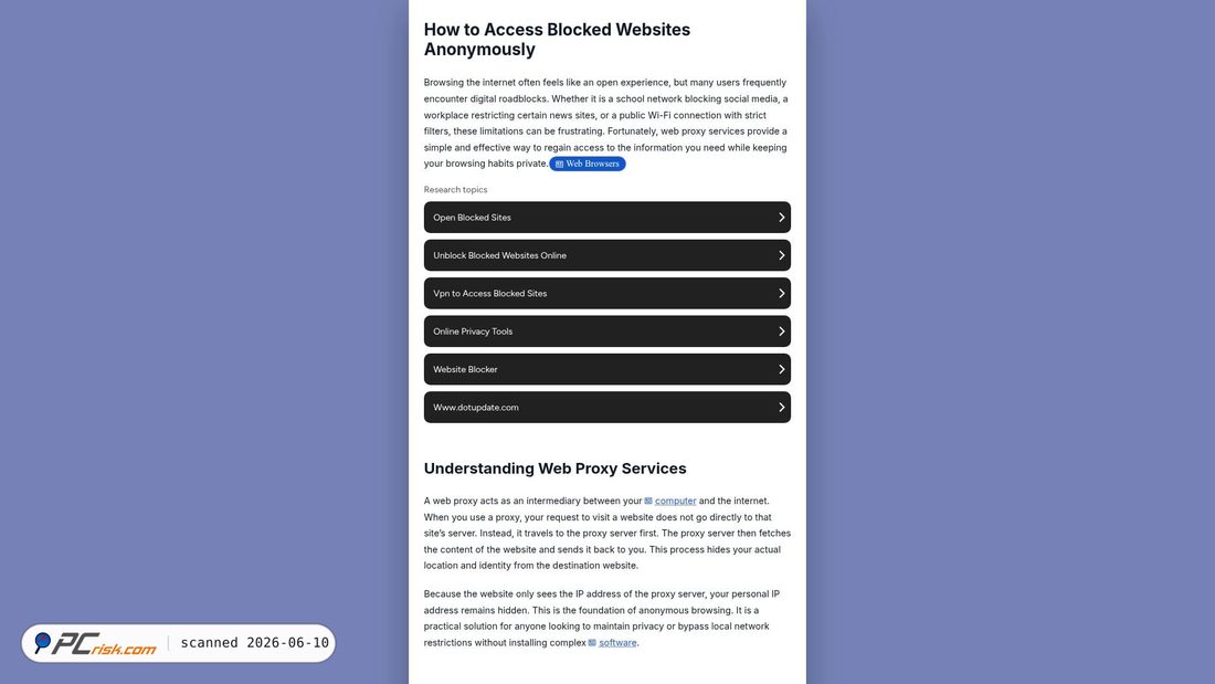 Screenshot of proxyuim.com
