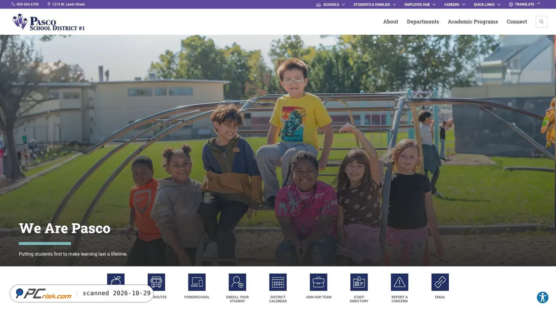 Screenshot von psd1.org