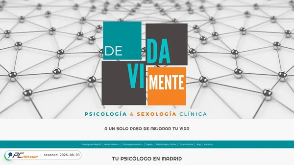 psicologiadevidamente.es screenshot