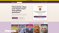 Captura de ecrã de psychics.com