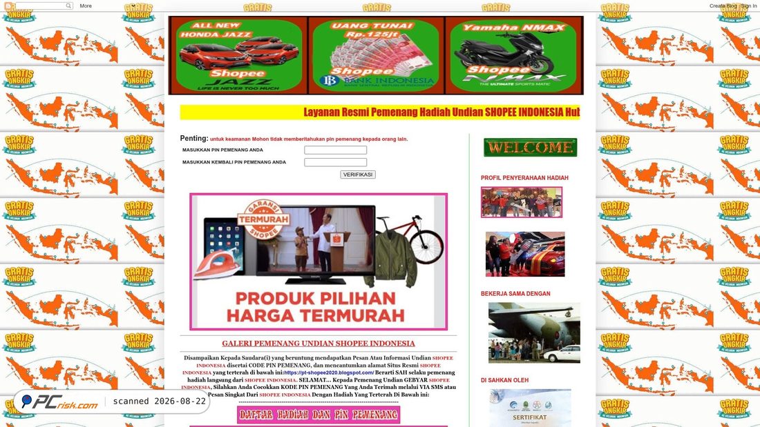 Screenshot di pt-shopee2020.blogspot.com