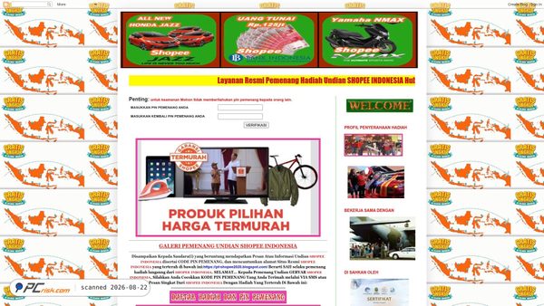pt-shopee2020.blogspot.com Screenshot