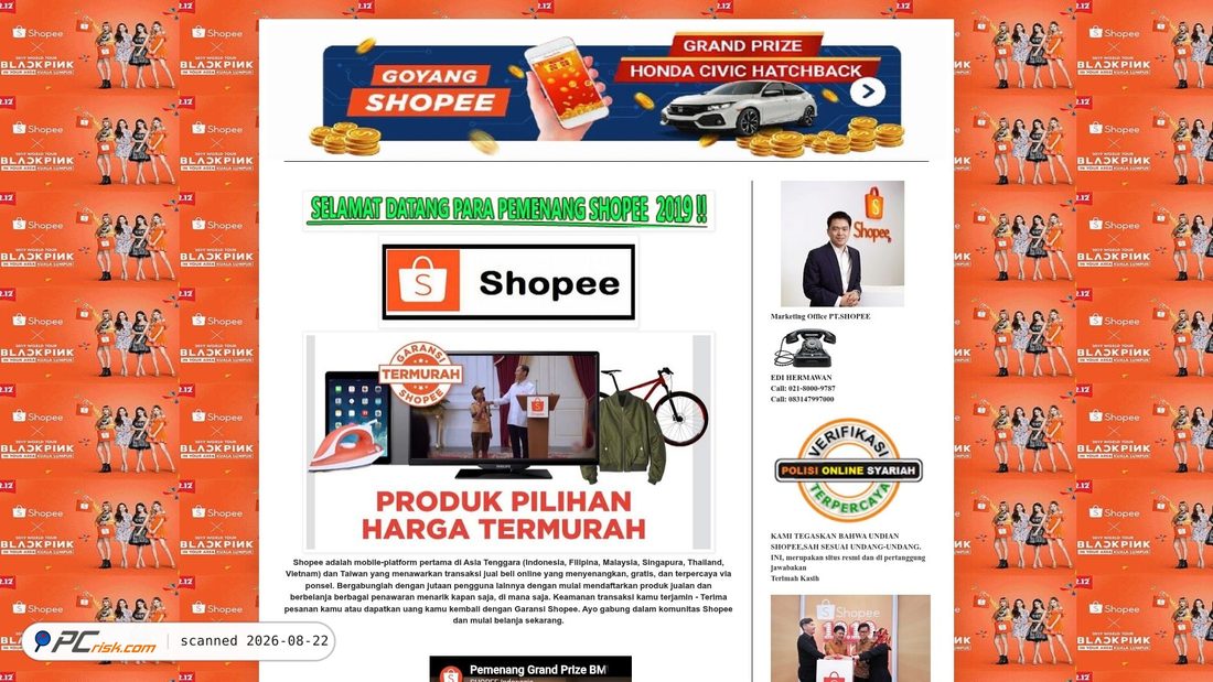Screenshot di pt-shopee700.blogspot.com