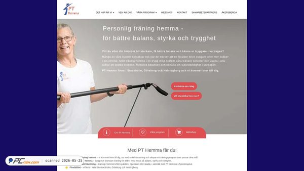 pthemma.se screenshot