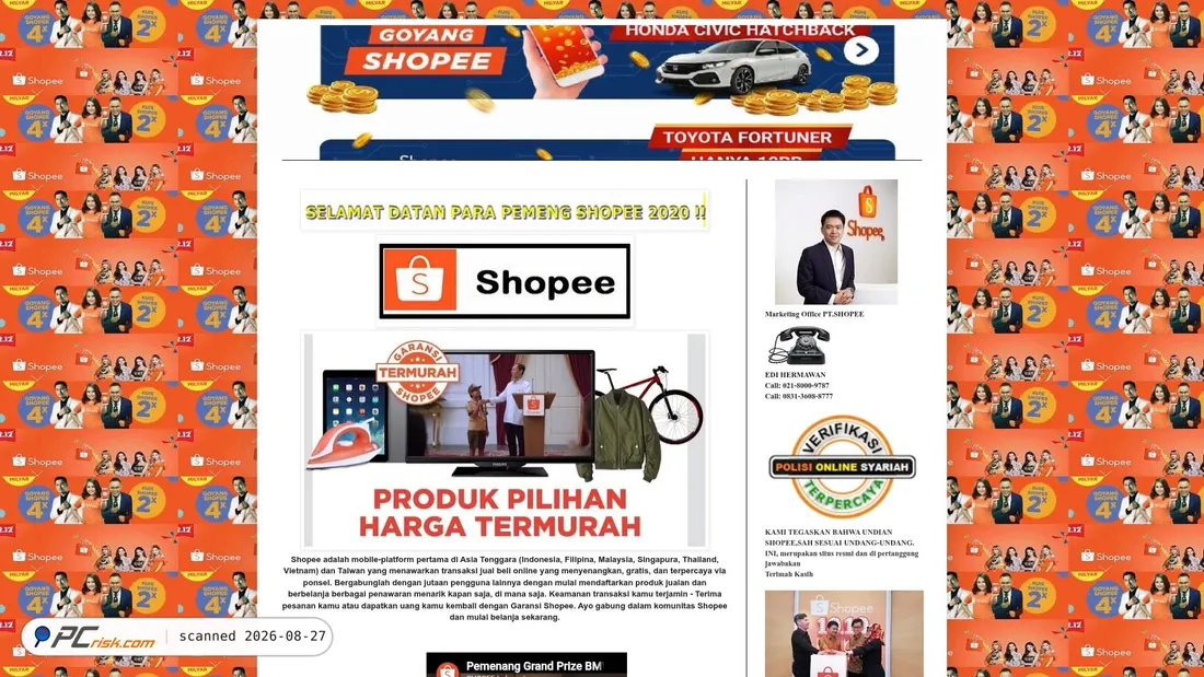 Screenshot von ptshopee-8777.blogspot.com