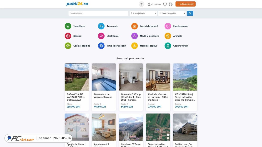 Screenshot von publi24.ro