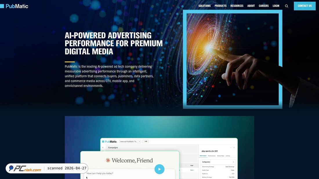 Screenshot di pubmatic.com