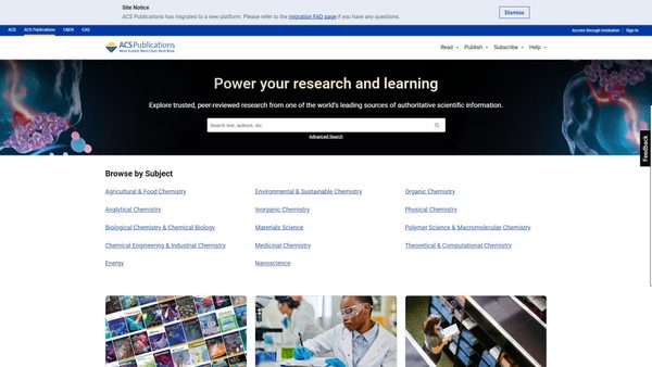 pubs.acs.org screenshot