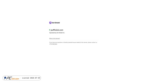 puffhoick.com screenshot