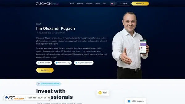 pugach.trade screenshot