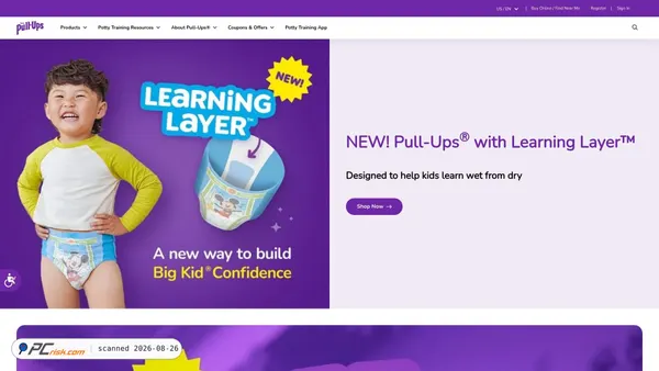pull-ups.com screenshot