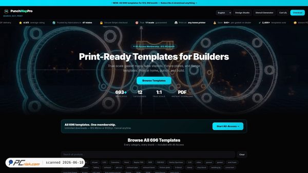punchmappro.com screenshot