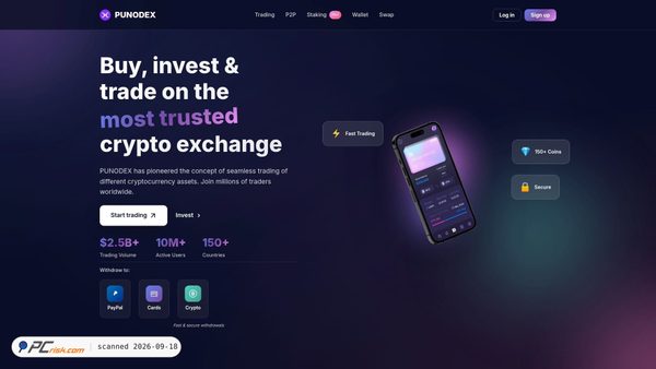 punodex.com screenshot