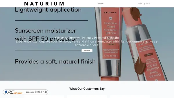 purederma.shop screenshot