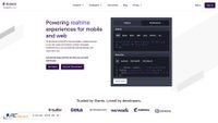 pusher.com screenshot