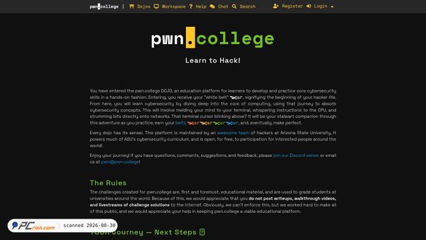 pwn.college Screenshot