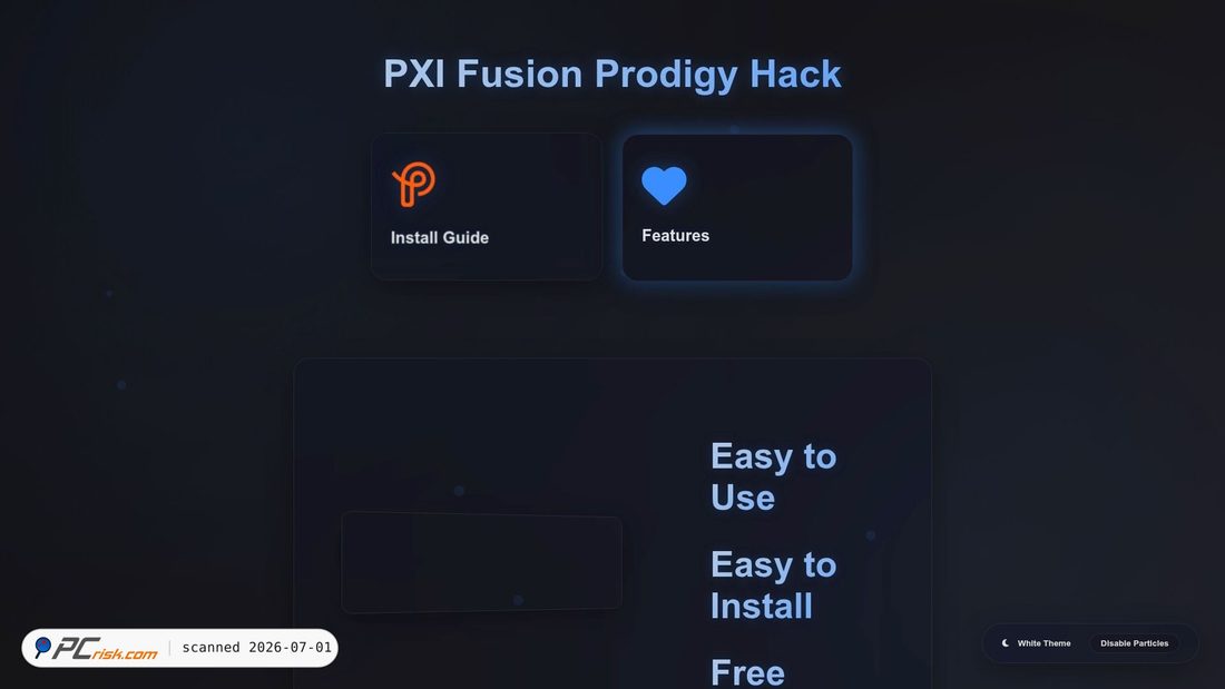 Screenshot von pxi-fusion.com