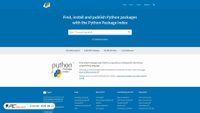 pypi.org Screenshot