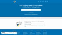 pypi.org screenshot