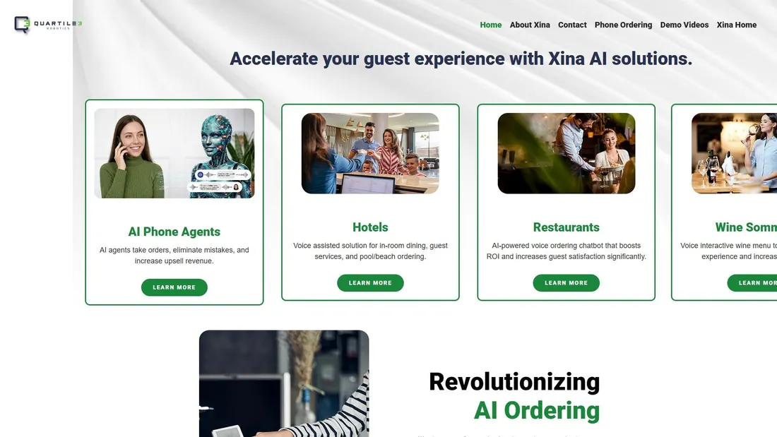 Zrzut ekranu q3robotics.com