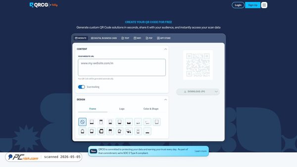 qr-code-generator.com screenshot