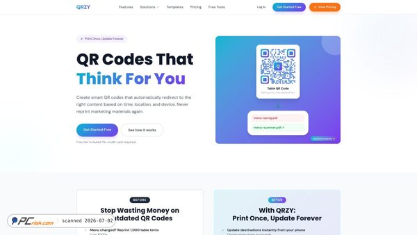 qrzy.co screenshot