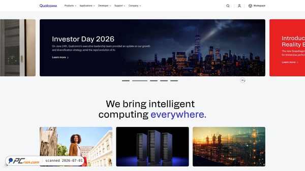 qualcomm.com screenshot