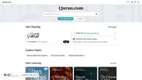 quran.com screenshot