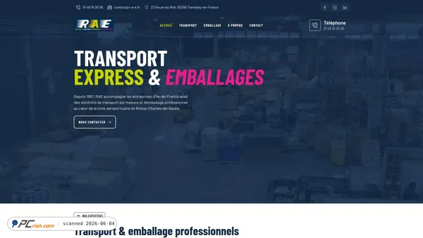 r-a-e.fr screenshot