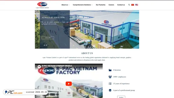 r-pac.com.vn screenshot