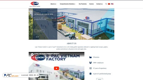 r-pac.com.vn screenshot