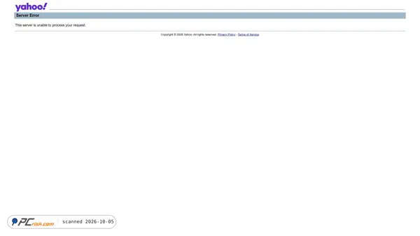 r.search.yahoo.com Screenshot